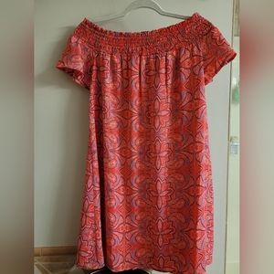 Off the shoulder dress